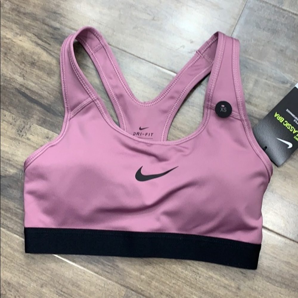 NIKE CLASSIC BRA Classic Style with DRY FIT Techno